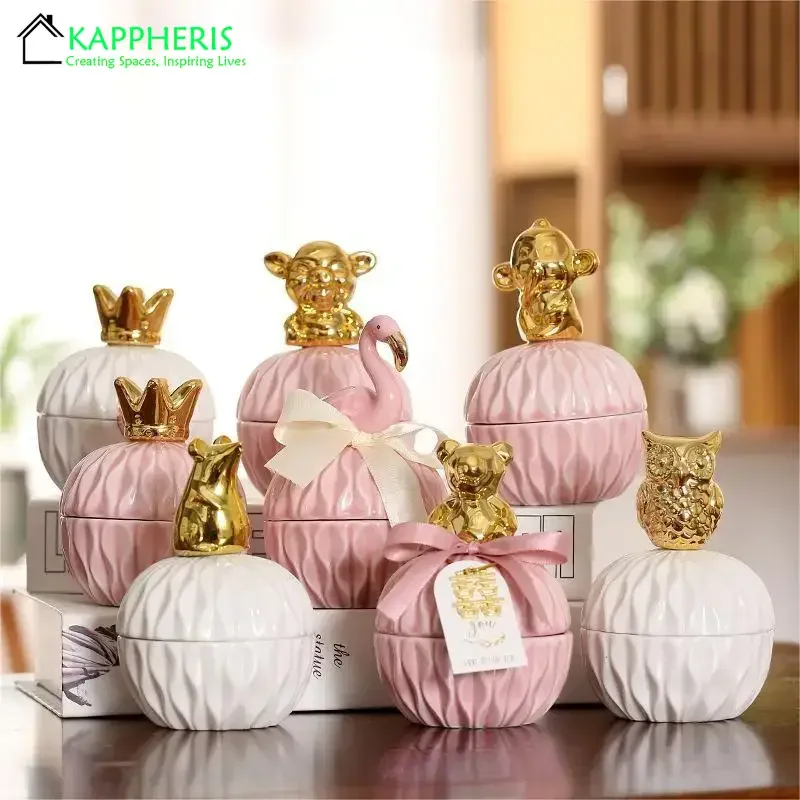 Candle Making Jars Wholesale - 1 قطعة برطمانات سيراميك فارغة للشموع