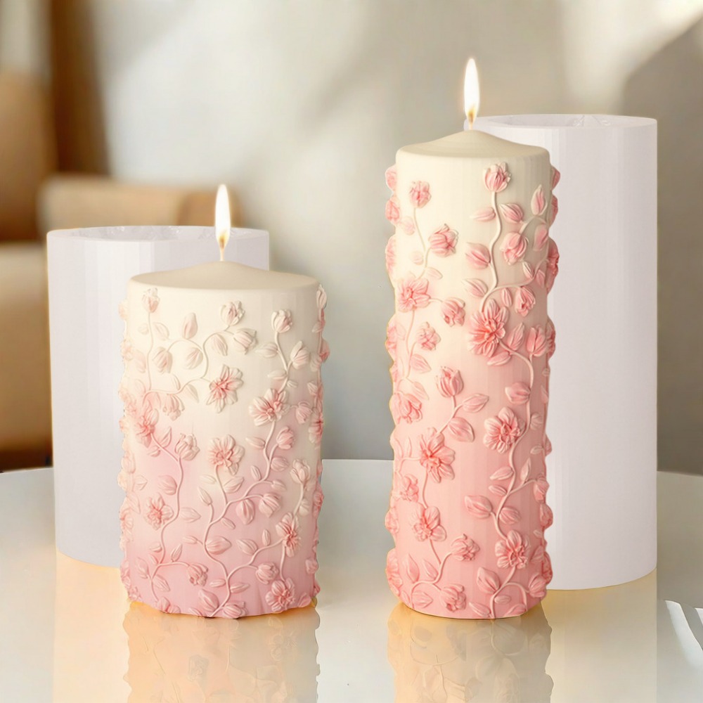 الأزهار الكرمة الإغاثة تفتق قا - مراجعة Candle Making Vinings وسعره