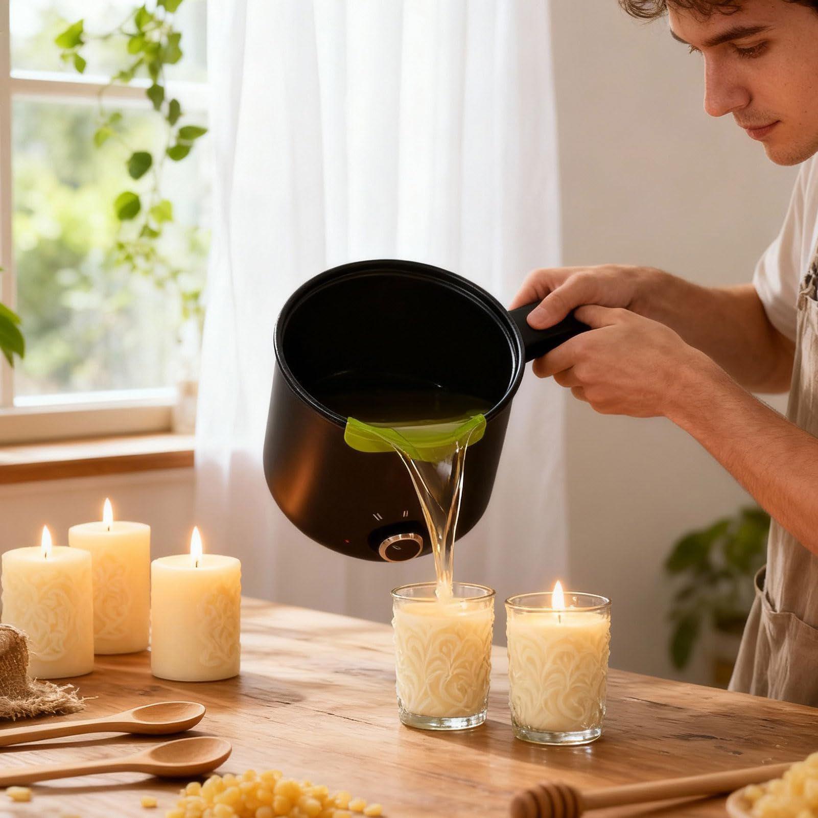 وعاء كهربائي لصهر شمع الشموع س - مراجعة Candle Making Products وسعره